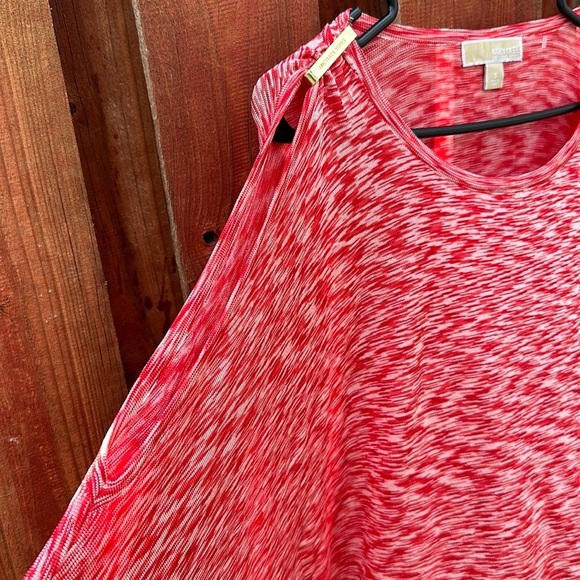 Michael Kors Women’s Cold Shoulder Blouse Top Size M - Picture 3 of 12